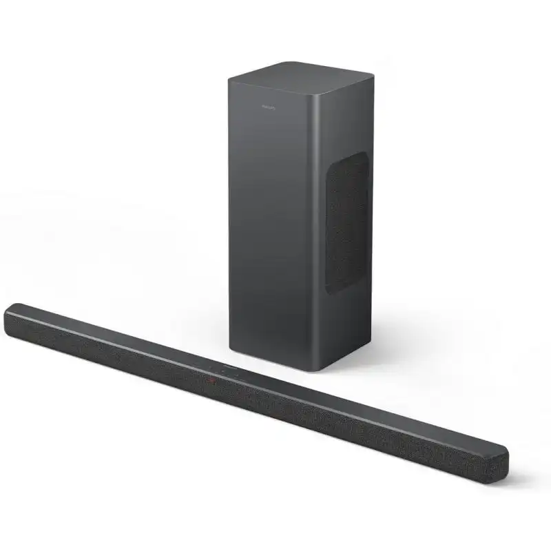 Philips TAB6309 Barra de Sonido Bluetooth con Subwoofer inalámbrico Dolby Atmos DTS Virtual:X Negro
