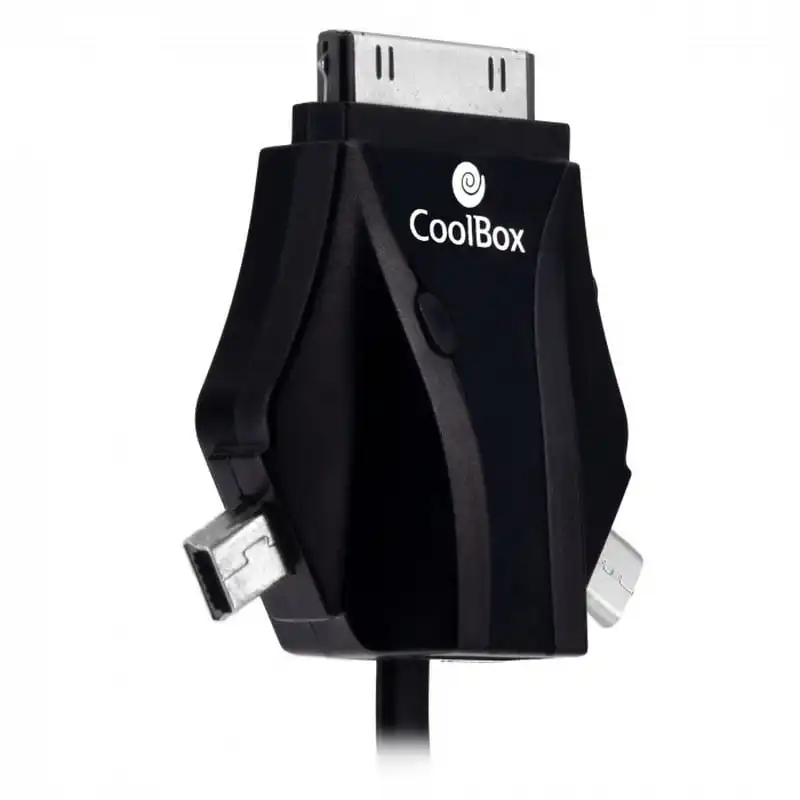 CoolBox ACD 301 Cable de Carga USB 1m Negro