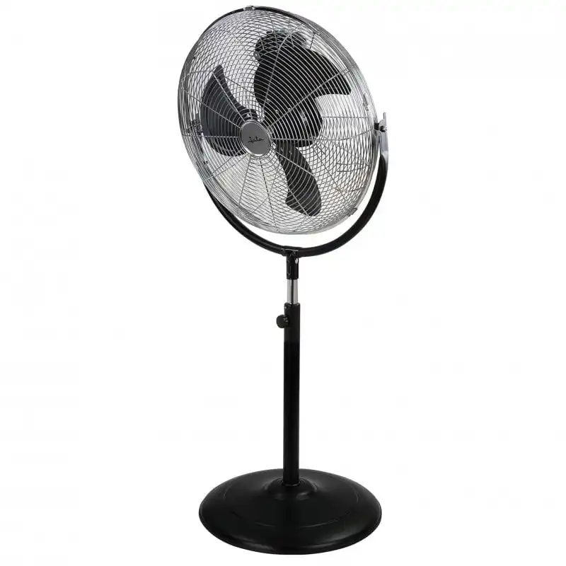 Jata Ventilador de Pie Industrial 120W Negro