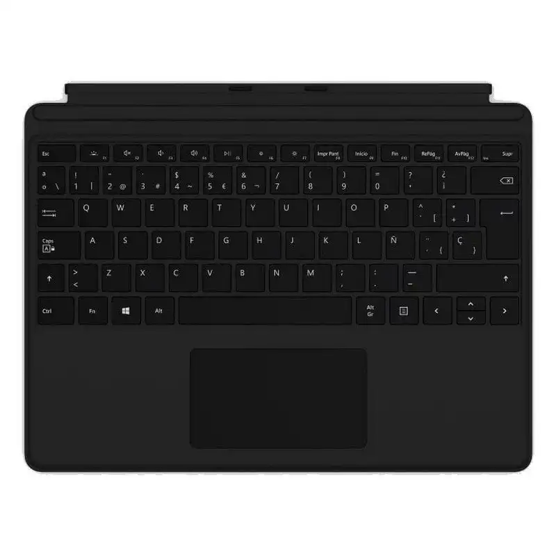 Microsoft Teclado Negro para Surface Pro X