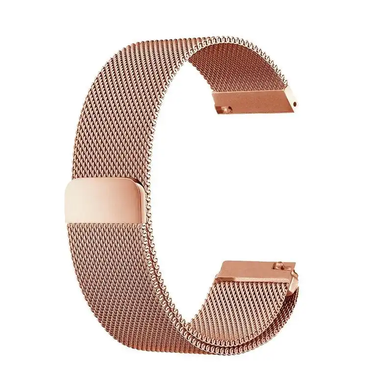 Cool Correa Universal 20mm Metal Rose Gold Amazfit Bip / GTS / Bip Lite / Huawei / Samsung / COOL Oslo