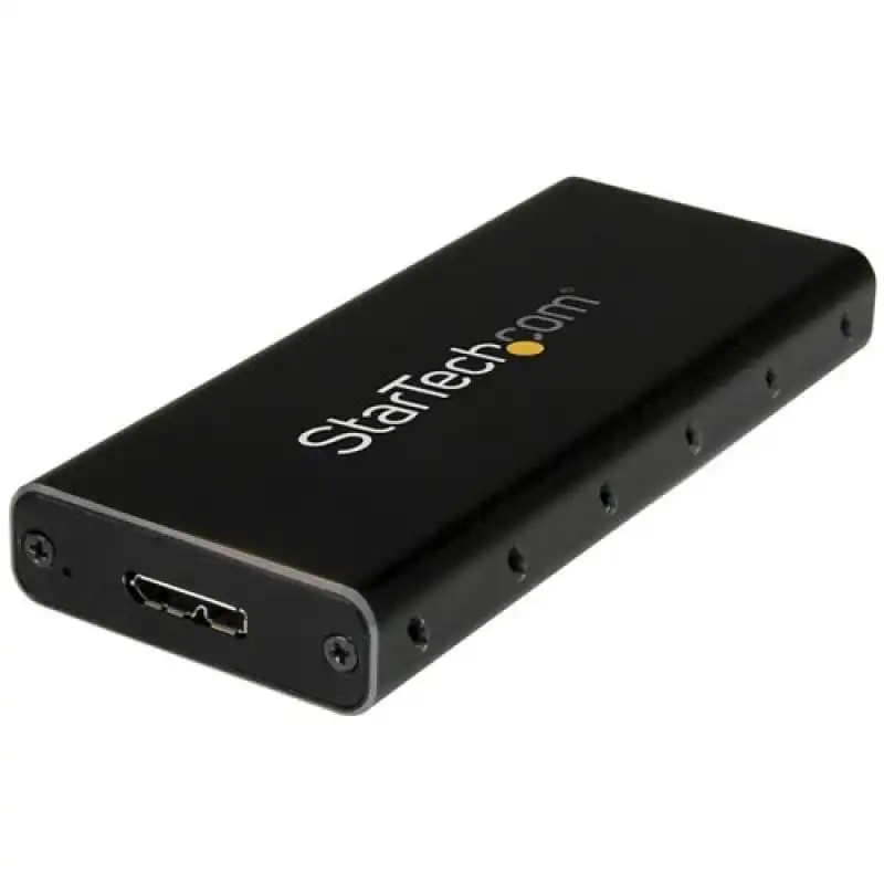 Startech Carcasa Aluminio mSATA USB 3.1 Negra