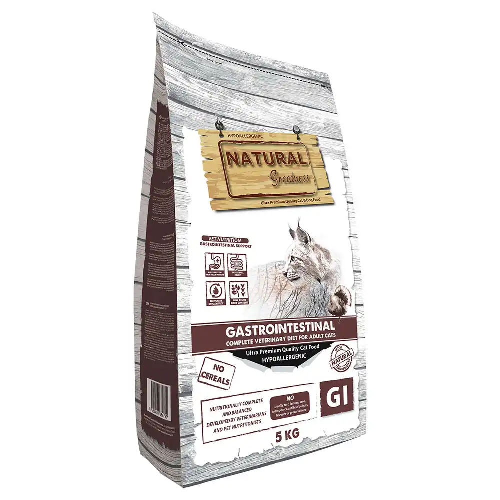 Natural Greatness Diet Vet Gastrointestinal pienso para gatos - 5 kg