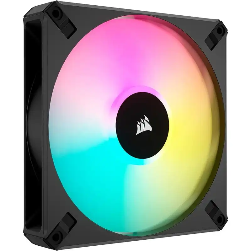 Corsair iCUE AF140 RGB ELITE Ventilador PWM de 140 mm Negro
