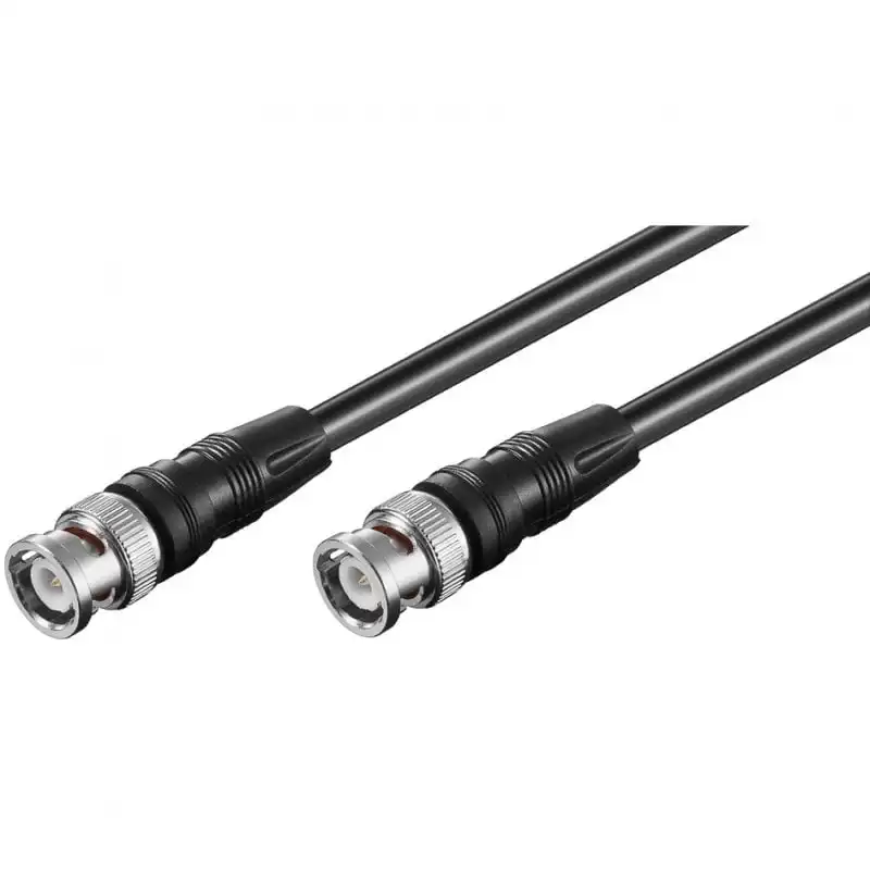 Goobay Cable BNC a RG58 Macho/Macho 50cm Negro