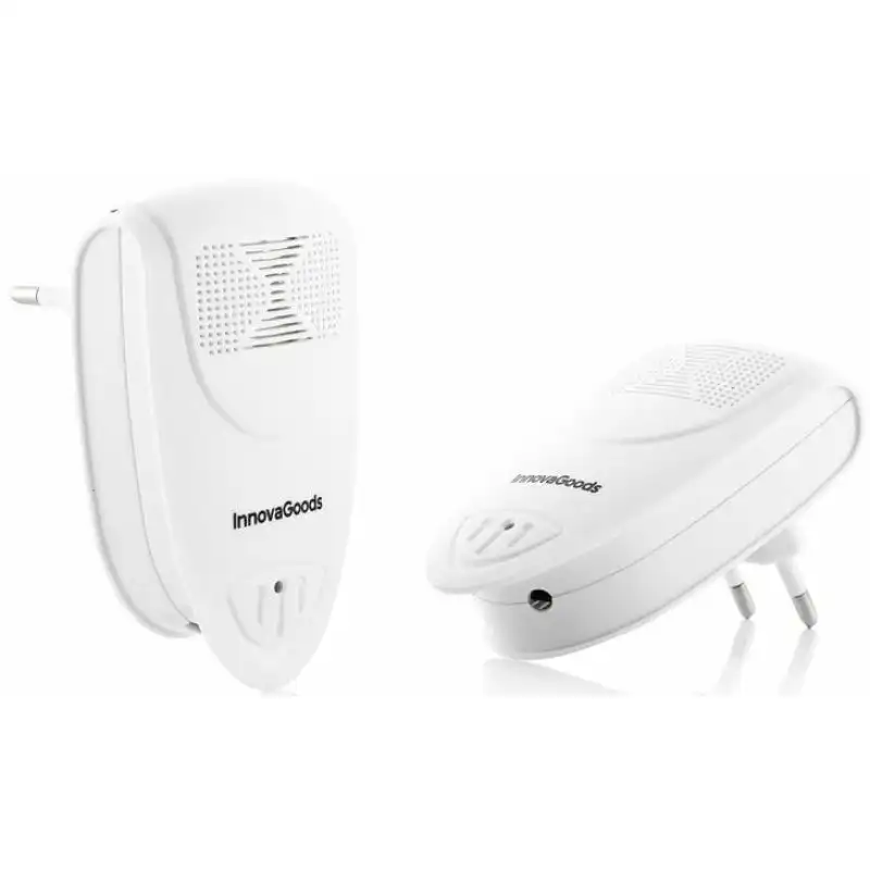 InnovaGoods Kl Duo Repelente Ultrasónico de Plagas 2 Unidades