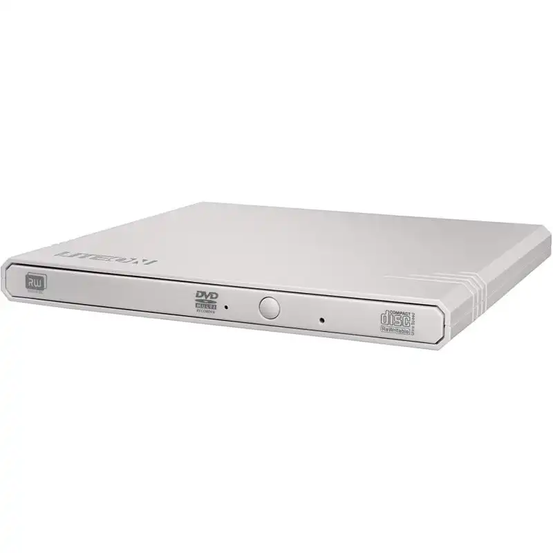 Liteon eBAU108 Grabadora DVD Slim Externa USB Blanca