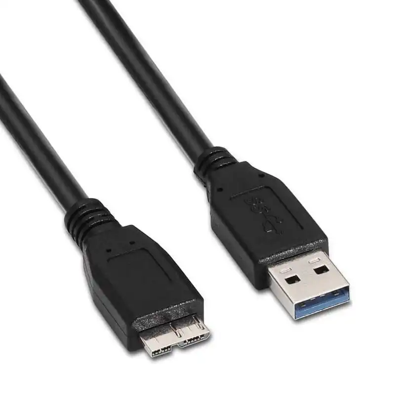 Nanocable Cable USB 3.0 Tipo A Macho a Micro USB B Macho 1m Negro