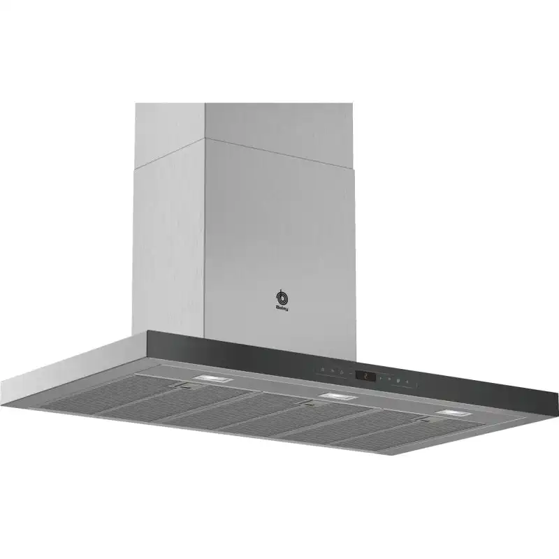 Balay 3BC998HNC Campana Decorativa Diseño Rectangular 90cm A+ Cristal Negro