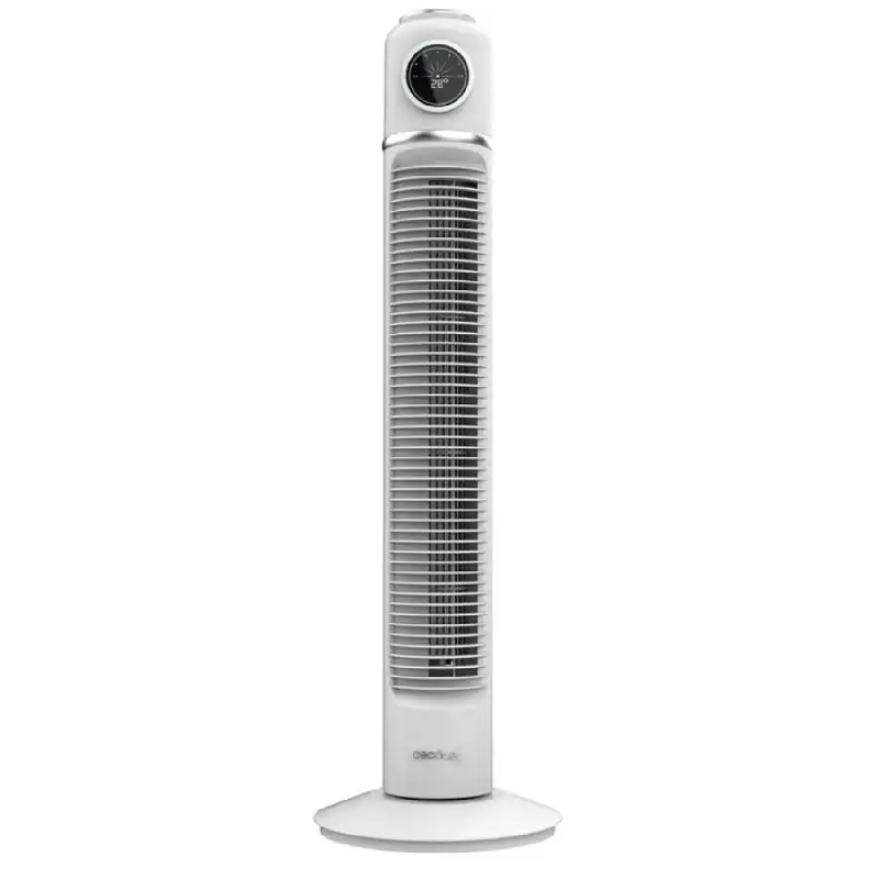 Cecotec Energysilence 1090 Skyline Retro Smart Ventilador Torre 40W Blanco