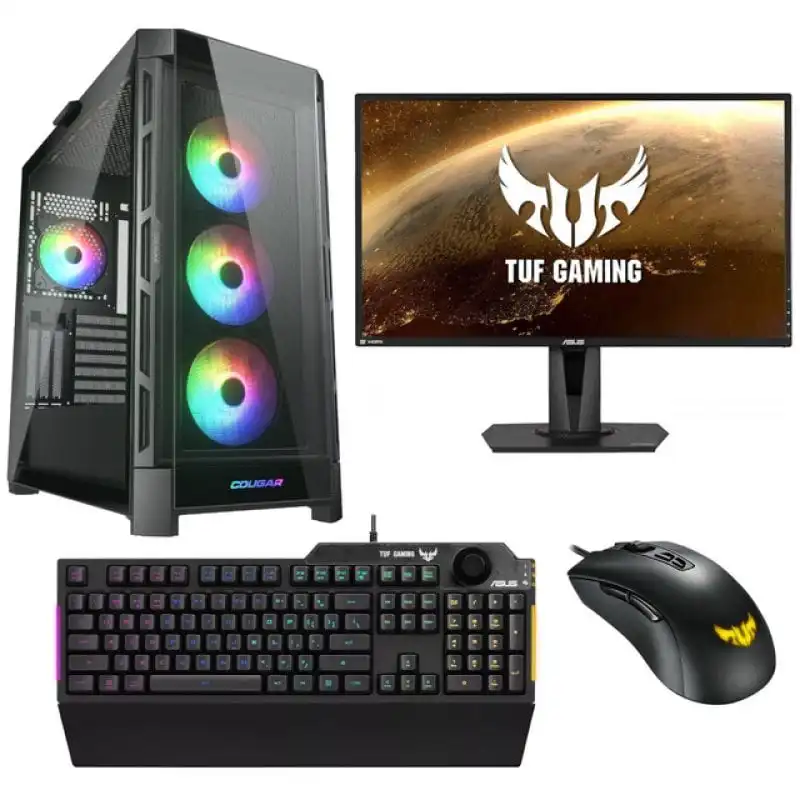 Epical-Q GPlus40 Intel Core i9-12900KF/32GB/2TB SSD/RTX 4070 + Monitor 27" IPS QHD 165Hz + Combo ASUS TUF Gaming