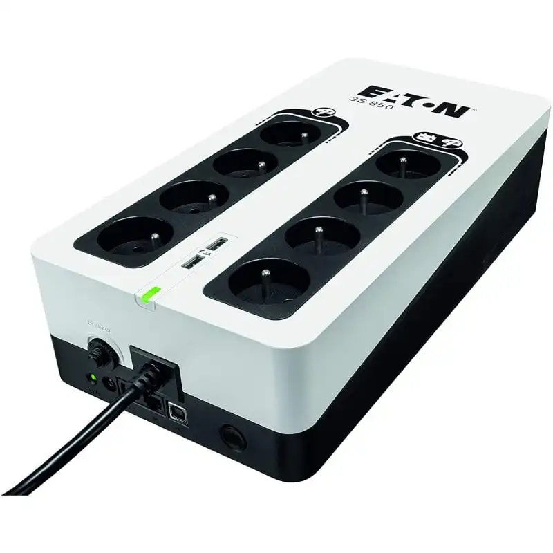 Eaton 3S Gen2 SAI 850VA 8 x Schucko + 2 x USB