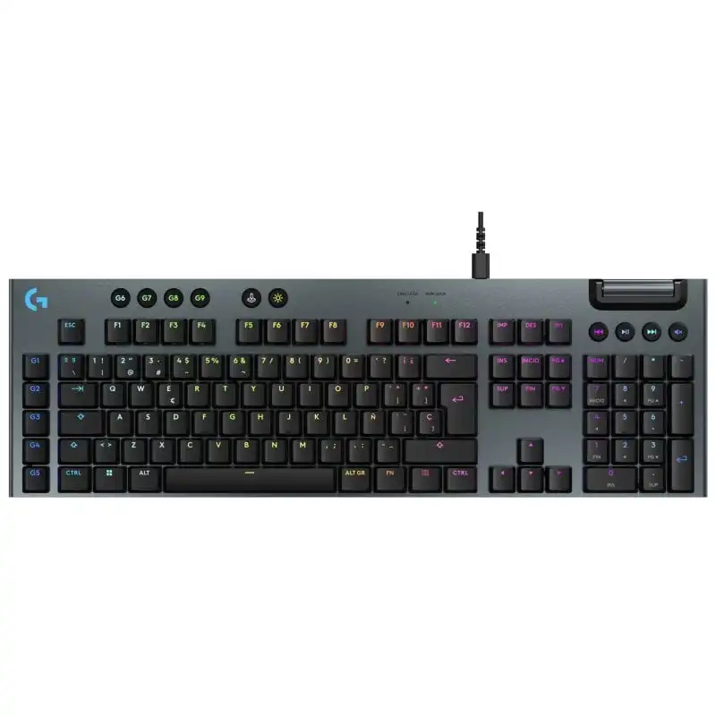 Logitech G915 X Teclado Mecánico Gaming GL Tactile PBT Negro