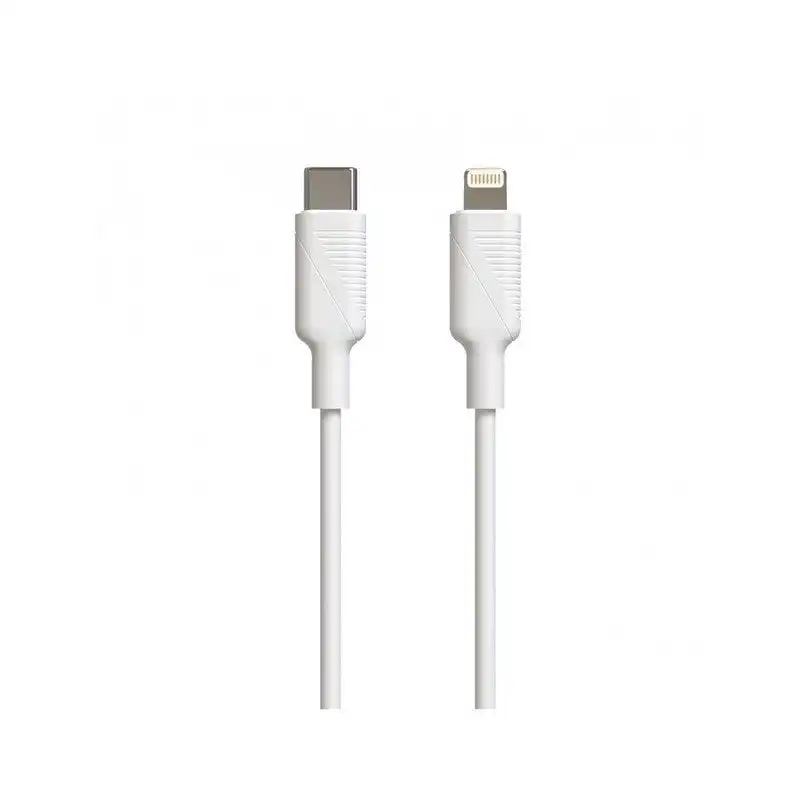 Muvit Cable Tipo C a Lightning MFI 3A 1.2m Blanco