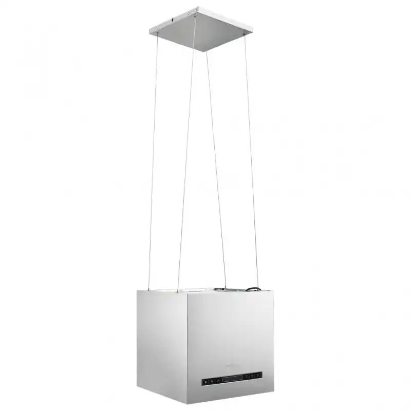 VidaXL Campana Decorativa de Isla 37cm D Acero Inoxidable