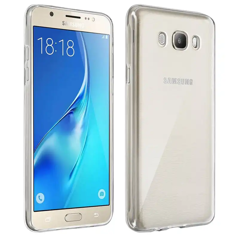 Avizar Funda Protectora de Silicona Transparente Ultrafina para Samsung Galaxy J5 2016