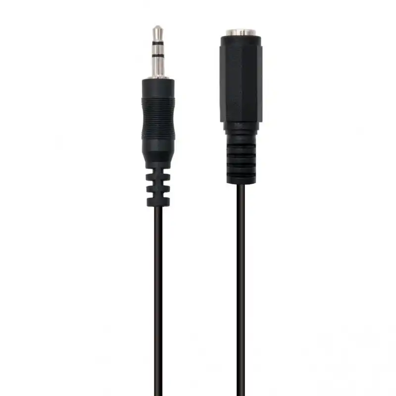 Ewent Cable Jack 3.5mm Macho/Hembra 10m Negro