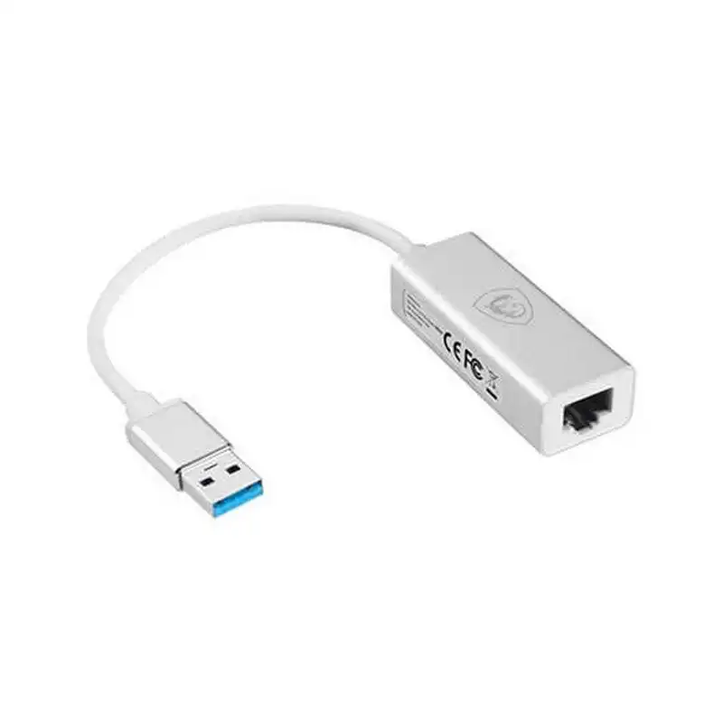 MSI V1.0 Adaptador USB 3.0 a RJ-45 Gigabit Ethernet
