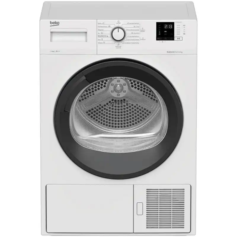 Beko DHS 8413 GA1 Secadora Bomba de Calor Carga Frontal 8Kg A++ Blanca