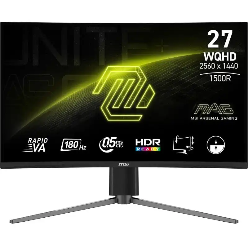 MSI MAG 27CQ6PF 27" LCD QuadHD 180Hz Freesync Curva