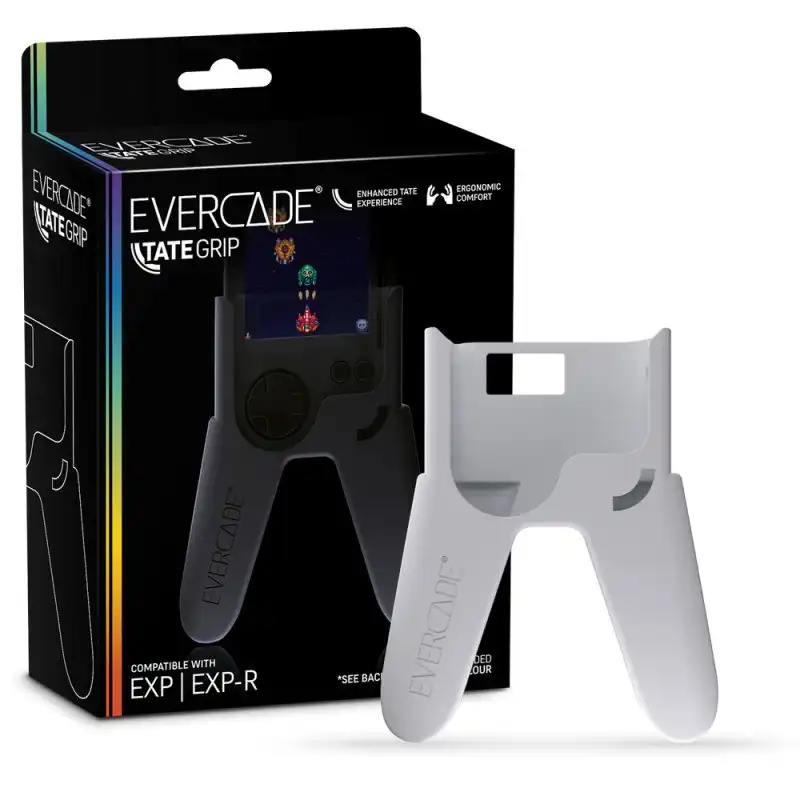 Evercade TATE Grip Blanco para Evercade EXP y Evercade EXP-R