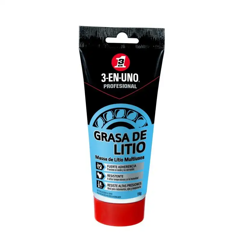 3 EN UNO Profesional Tubo Grasa de Litio Multiusos 150gr
