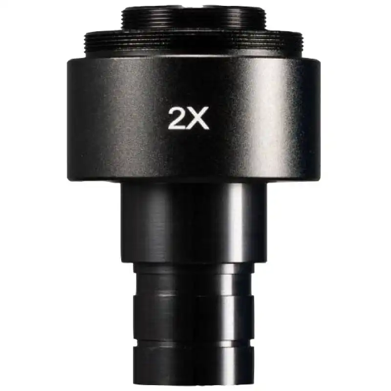 Bresser SLR 2x T2 Adaptador de Cámara para Microscopios 23.2mm