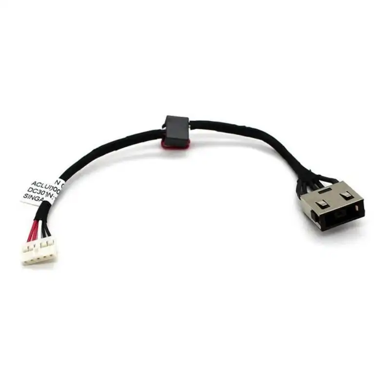 Conector Dc Jack Con Cable Para Portátil Lenovo Ideapad G50-30 G50-40 G50-45 G50-50 15.5cm