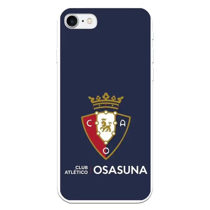 Funda Licencia Oficial CA Osasuna Escudo Fondo Azul para iPhone 8