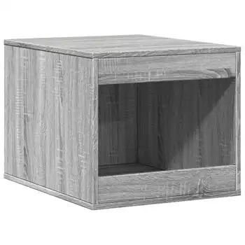 Mueble Arenero Para Gatos Madera Gris Sonoma 47x59x42 Cm Vidaxl