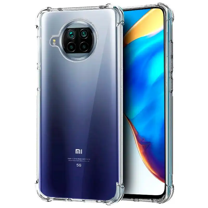 Cool Funda AntiShock Transparente para Xiaomi Mi 10T Lite