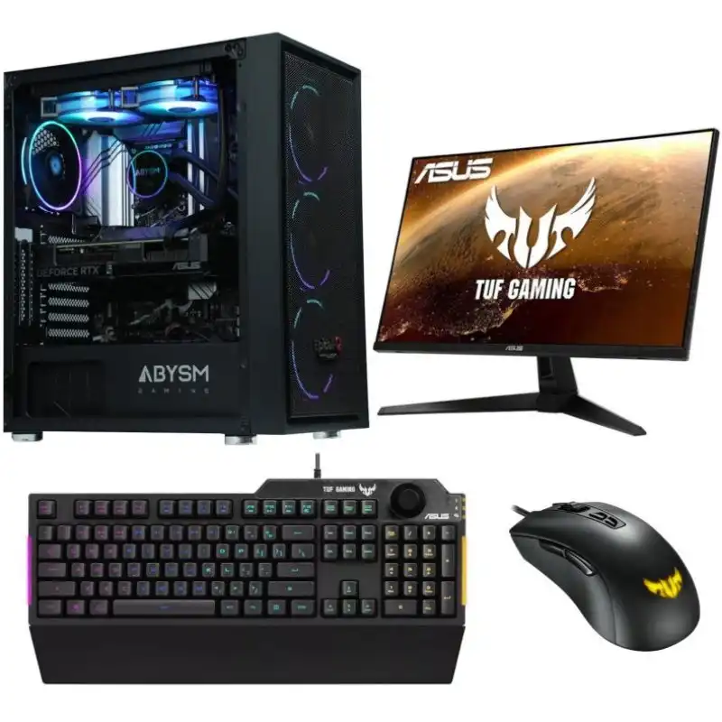 Epical-Q Pack Epic76 Intel Core i9-12900KF/32GB/2TB SSD/RTX 4060 Ti + Monitor 27" FHD 165Hz + Combo TUF