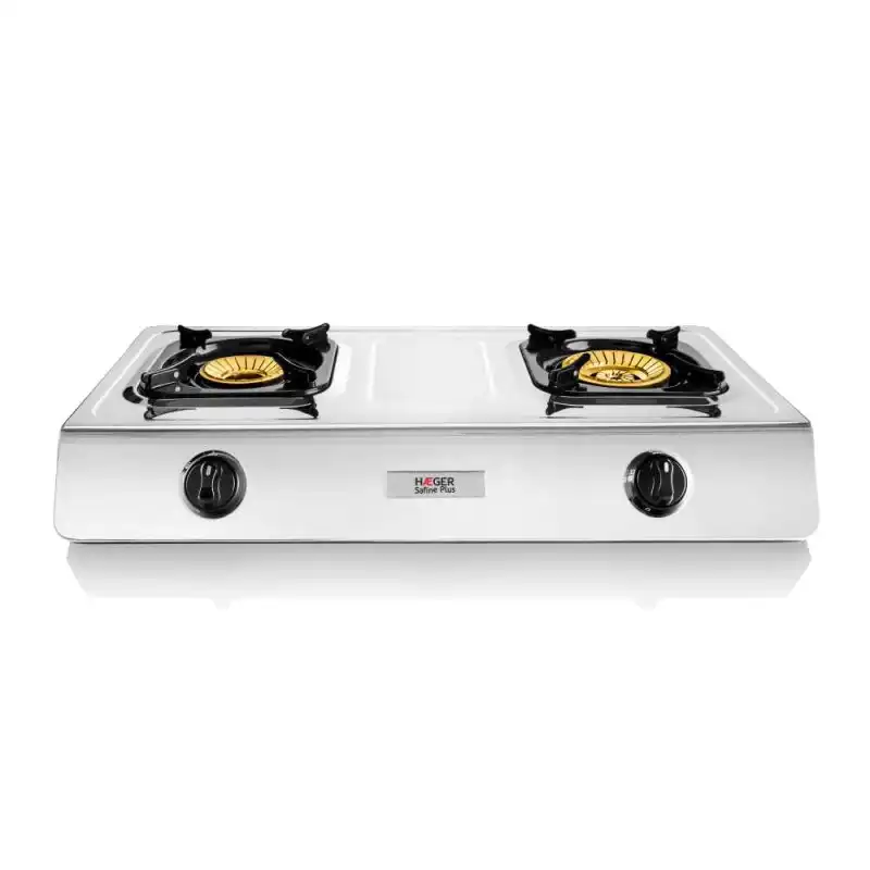 Haeger Safine Plus Cocina de Gas Portátil 2 Zonas