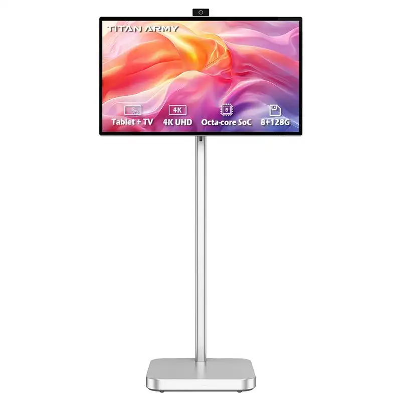 Titan Army V32D4U Pro Pantalla Inteligente Portátil 32" UHD 76Hz Plata
