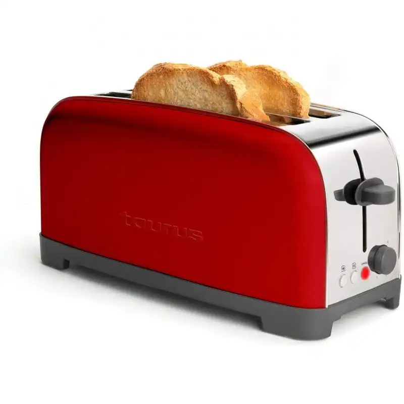 Taurus Vintage Red Tostador 1400W Rojo