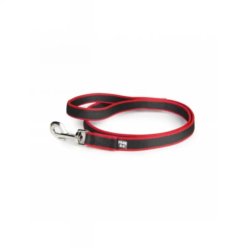 Correa para perro Julius K-9 Jogging Elástica Roja 1,3 m