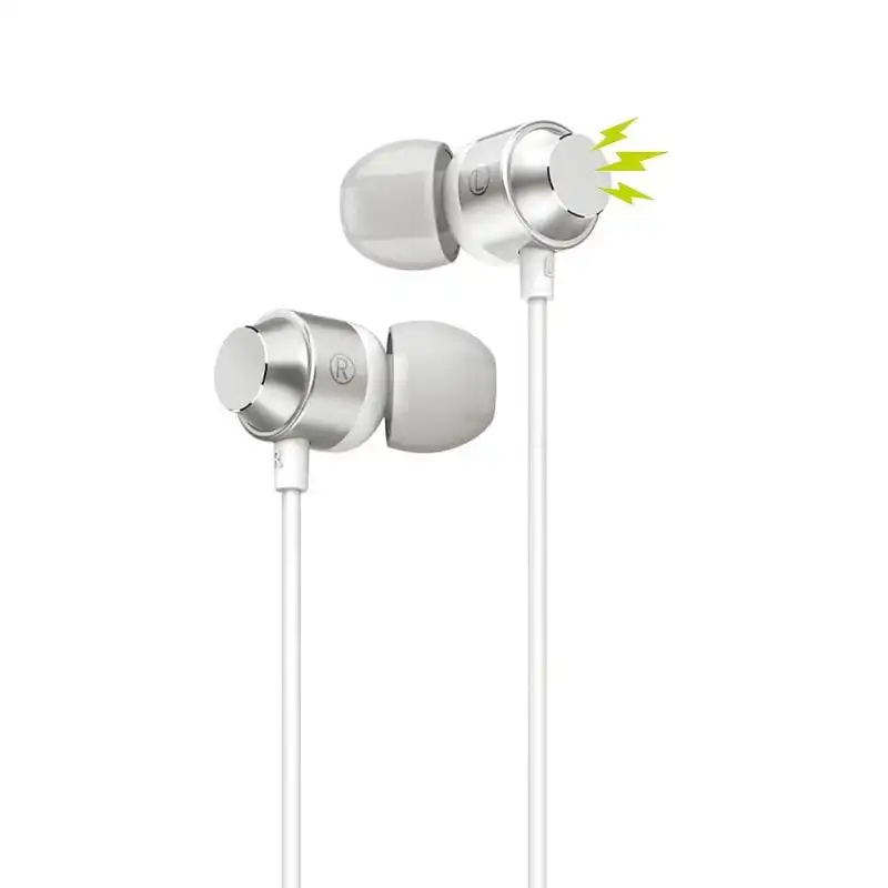 Muvit For Change M32 Auriculares Estéreo USB-C Magnéticos Blancos