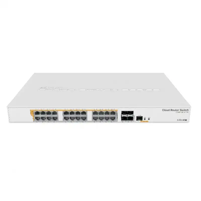 Mikrotik CRS328-24P-4S+RM Switch 24 Puertos Gigabit PoE + 4 SFP+