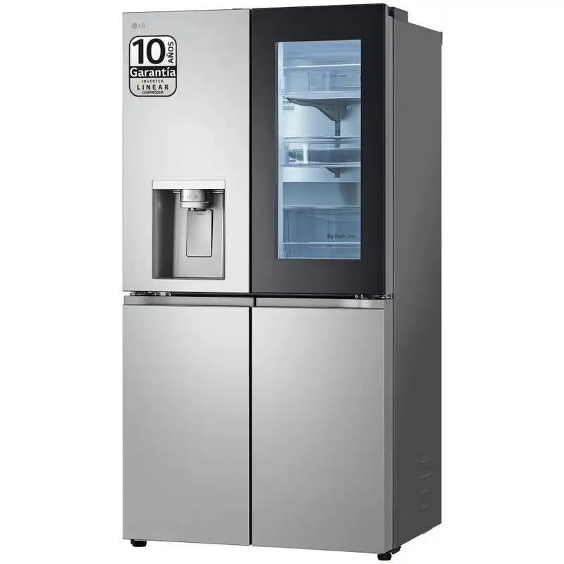 LG GMG960MBEE Frigorífico Americano InstaView E Acero Texturizado Antihuellas