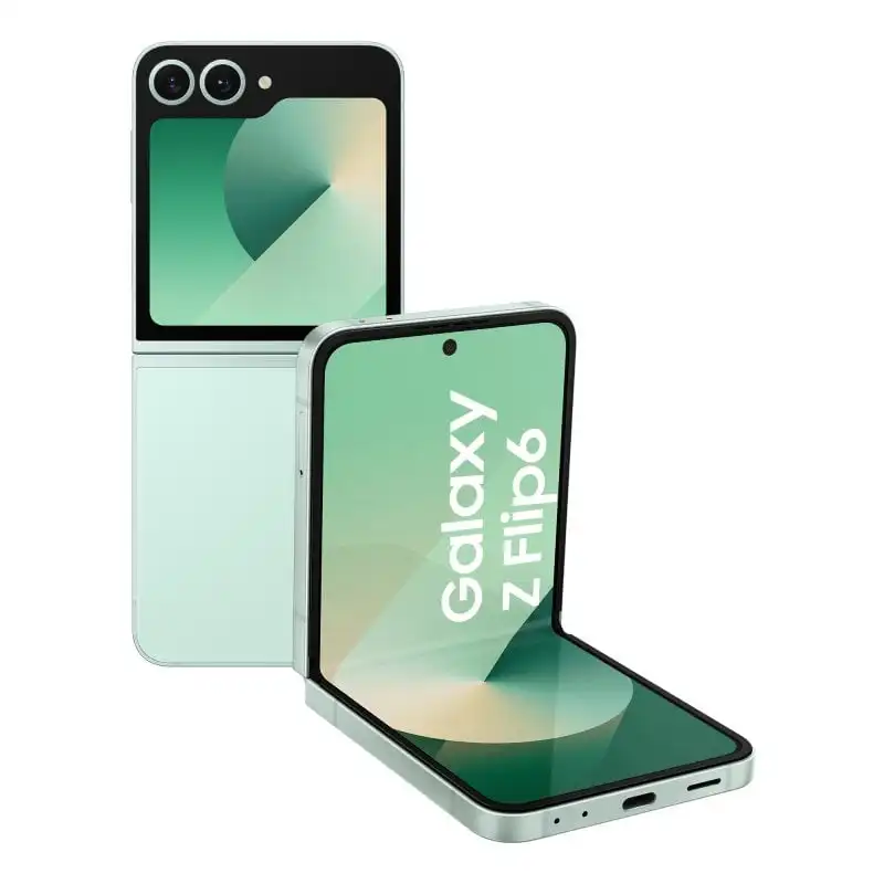 Samsung Galaxy Z Flip6 256GB Smartphone Plegable con IA Verde Libre