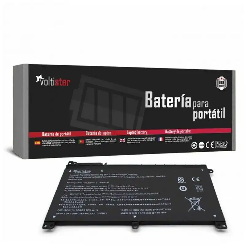 Voltistar Batería para HP Stream 14-AX 14-CB 14-DS HSTNN-UB6W BI03XL 844203-855