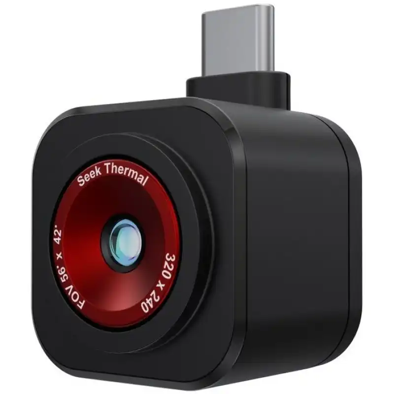 Seek Thermal CQ-DBAX Cámara Termográfica USB-C 320X240 Píxeles Negra