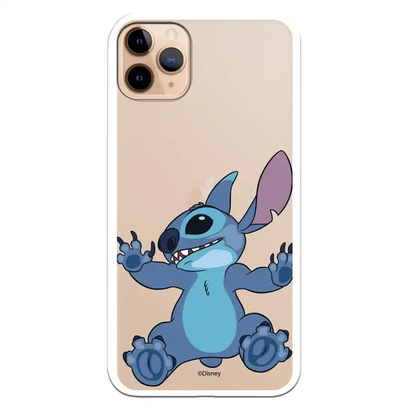 Funda Oficial de Disney Stitch Trepando Lilo & Stitch para iPhone 11 Pro Max