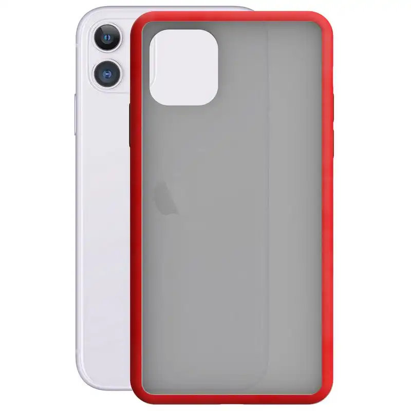 Ksix Soft Duo Roja para iPhone 11