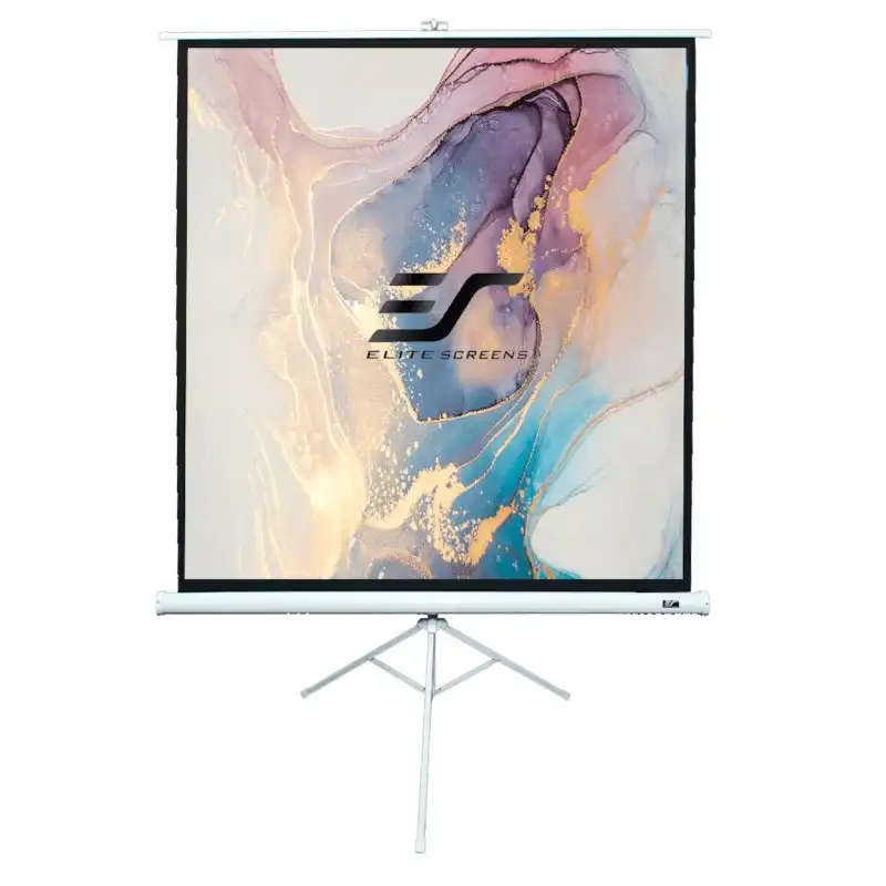 Elite Screens Pantalla de Proyección Portátil con Trípode 72" Formato 16:9