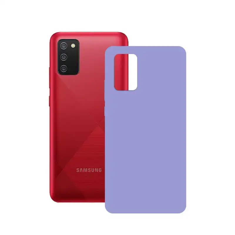 Ksix Funda Silk Lavanda para Samsung Galaxy A02S