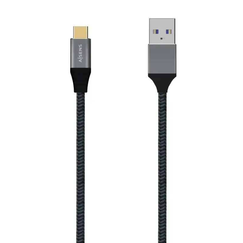 Aisens Cable USB 3.1 a USB-C Macho/Macho 50cm Gris