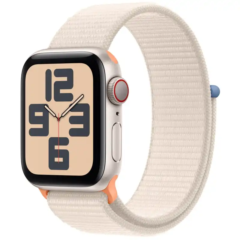Apple Watch SE GPS + Cellular 40mm Aluminio Blanco Estrella con Correa Loop Blanco Estrella