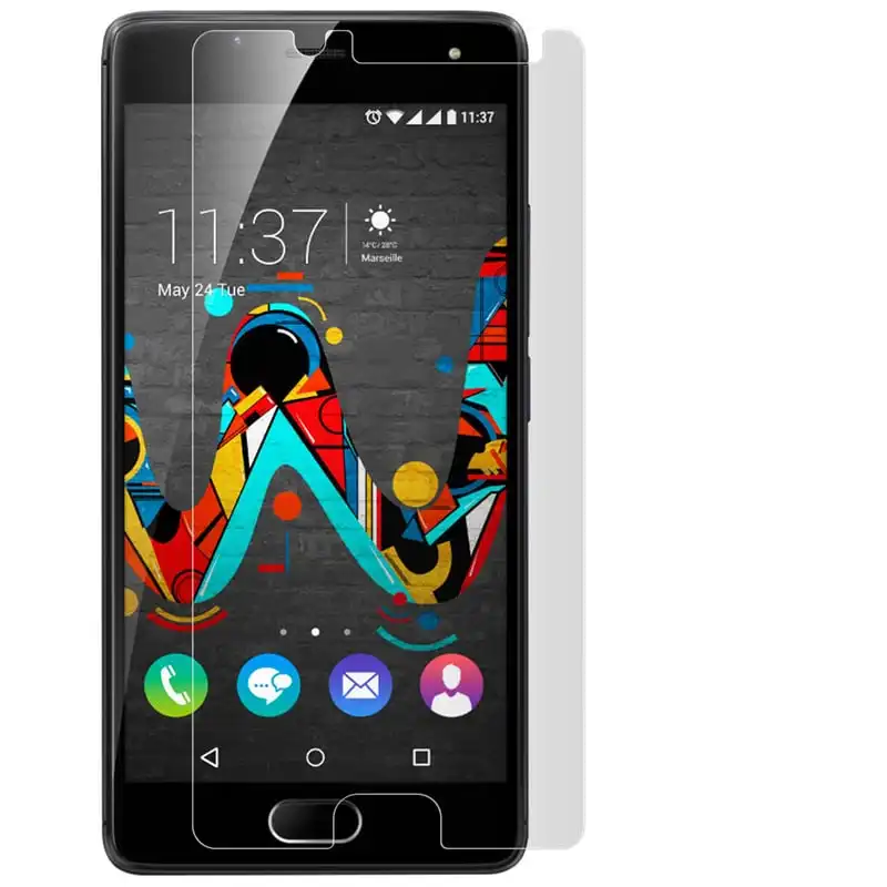 Avizar Protector de Pantalla de Cristal Templado de 0,3 mm para Wiko U Feel