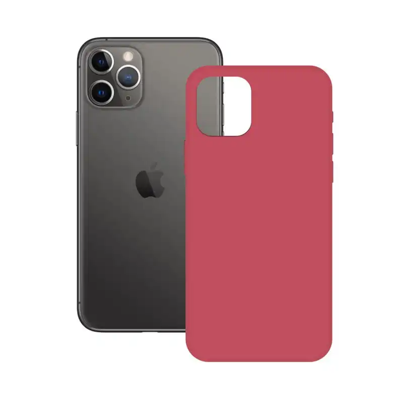 Ksix Soft Silicone Rosa Fucsia para iPhone 11